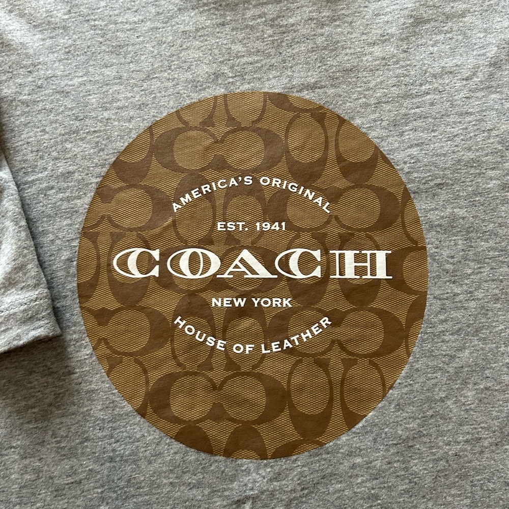 Coach signature t-shirt size L